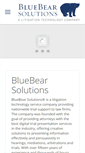 Mobile Screenshot of bluebearlaw.com